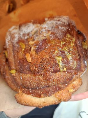 hazelnut pain au chocolat at Saint-Jean in Amsterdam