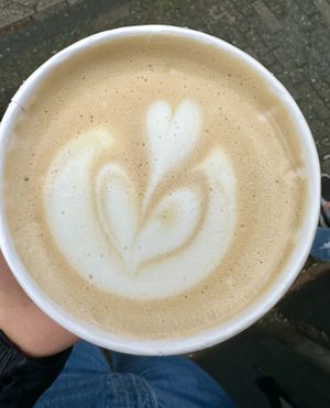 Oat latte   at Saint-Jean in Amsterdam