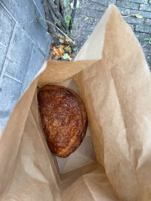 Pastry with apple filling   at Saint-Jean in Amsterdam