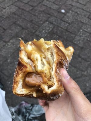 caramel cruffin  at Saint-Jean in Amsterdam