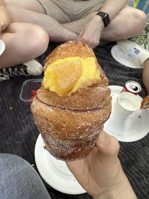 Mango cruffin!  at Saint-Jean in Amsterdam