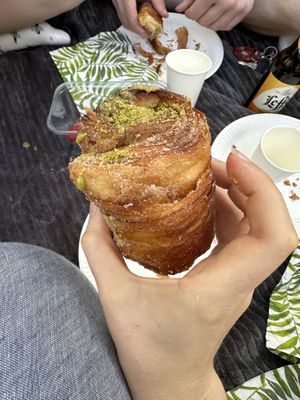 Pistachio cruffin   at Saint-Jean in Amsterdam
