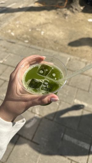 Matcha Lemonade   at Saint-Jean in Amsterdam