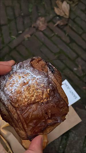 nuts and chocolate croissant   at Saint-Jean in Amsterdam