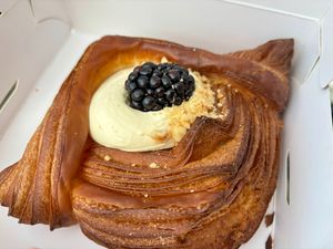 Hazelnut & orange danish at Saint-Jean in Amsterdam