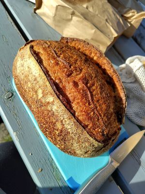 Sourdough bread at Saint-Jean in Amsterdam