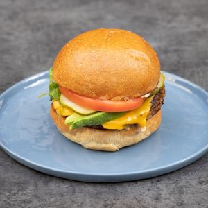 Earthen Vegan Burger at Earthen  in Brooklyn