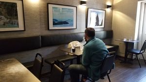 Inside at Earthen  in Brooklyn