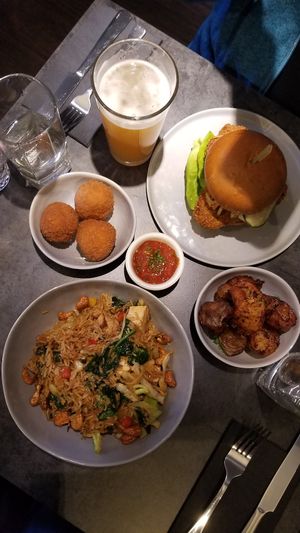 Table at Earthen  in Brooklyn