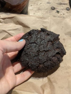 vegan mint chocolate cookie at Arizmendi Bakery and Pizzeria - Valencia in San Francisco