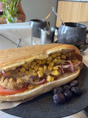 Falafel Sandwich (vegan)  at zhem in Augsburg