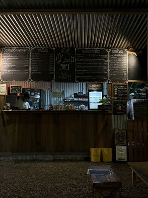 Menu   at El Hornito in Uvita