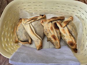 Vegane Empanadas at El Hornito in Uvita