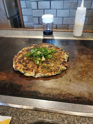 Vegan Soy Meat Negiyaki at Gion Tanto - 祇園たんと in Kyoto