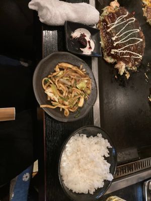 Noodles and rice bowl  at Gion Tanto - 祇園たんと in Kyoto