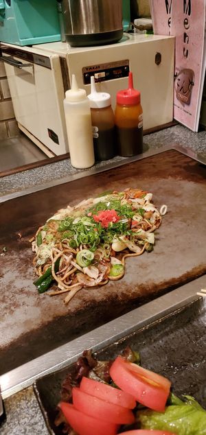 Yakisoba at Gion Tanto - 祇園たんと in Kyoto