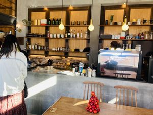 Order here  at School Bus Coffee Stop in Kyoto