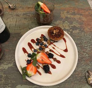 Chocolate Mousse & Cheesecake at Terra Kitchen in Redmond