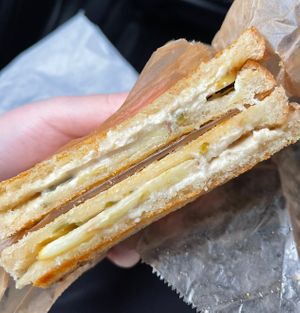 apple-ah-day panini  #Veganuary at Cultured Kindness Vegan Cheese Shop in Portland