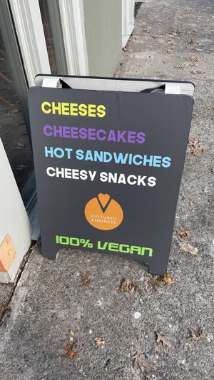 Outside   at Cultured Kindness Vegan Cheese Shop in Portland