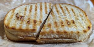 Smoky Apple Ah Day Panini at Cultured Kindness Vegan Cheese Shop in Portland