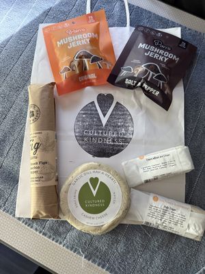   at Cultured Kindness Vegan Cheese Shop in Portland