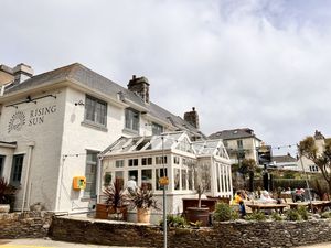   at The Rising Sun in St Mawes