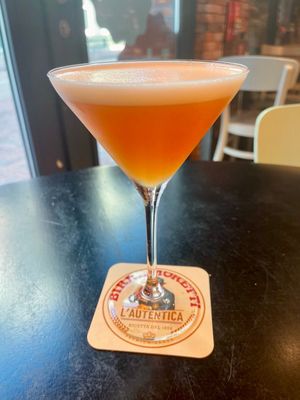 Pornstar Martini (volgens de allergenenkaart zonder eiwit) at Happy Italy  in Spijkenisse