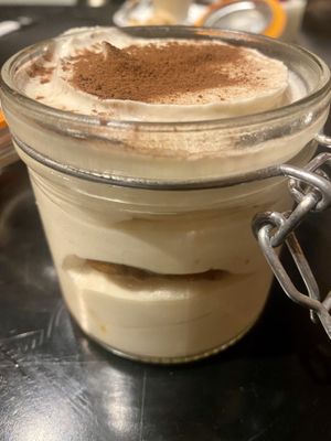 Vegan tiramisu  at Happy Italy  in Tilburg