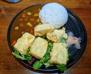 Tofu katsu at Cocomee in Folkestone