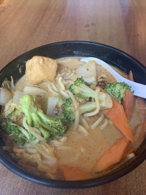 Vegan Laksa  at Cocomee in Folkestone