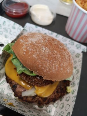 Smoke smash burger at Neat Burger - Stratford in East London