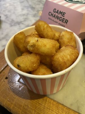 Tater Tots #Veganuary at Neat Burger - Stratford in East London