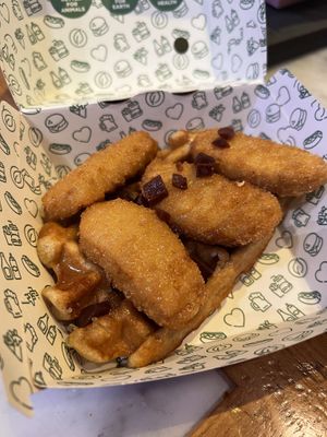 Chick’n & Waffle  at Neat Burger - Stratford in East London