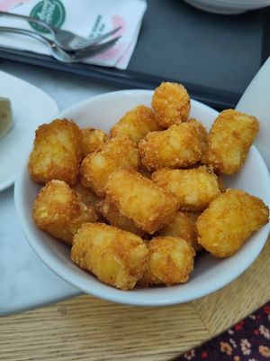 Tater tots at Neat Burger - Stratford in East London