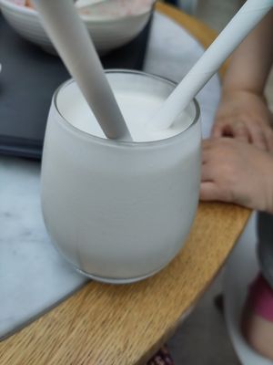 Vanilla milkshake at Neat Burger - Stratford in East London