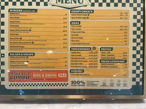 Menu at Neat Burger - Stratford in East London
