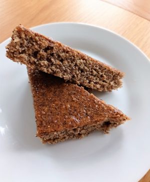 Poppy seed cake with real lemon and grape syrup at WeVegan in Ballincollig