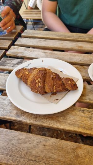 Croissant with Haselnut at Lampadina in Bologna