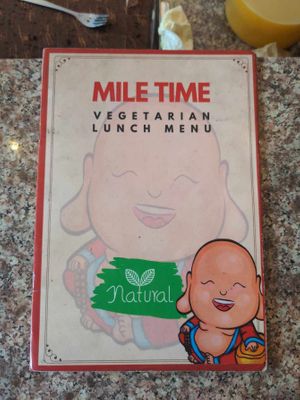 Menu 1/5 at Mile Time in Quito