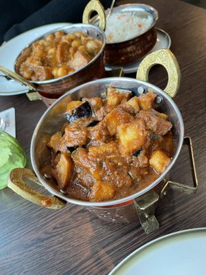 Amchi Bengan Aloo Masala - Himalaya Indian Cuisine, Bremerhaven  at Himalaya Indian Cuisine in Bremerhaven