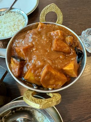 Amchi Began Alo Massala  at Himalaya Indian Cuisine in Bremerhaven