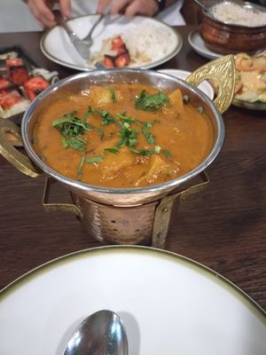 90. Potato Bomby (Reis nicht extra fotografiert) at Himalaya Indian Cuisine in Bremerhaven