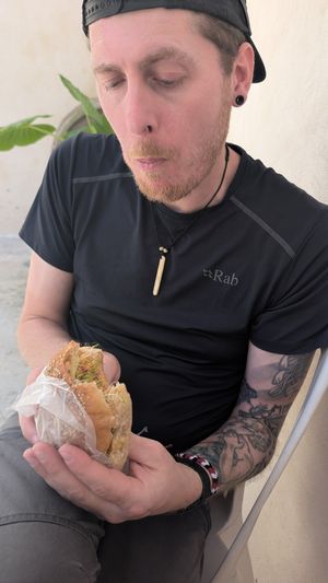 Chori soya torta at Natura 2000 in Campeche