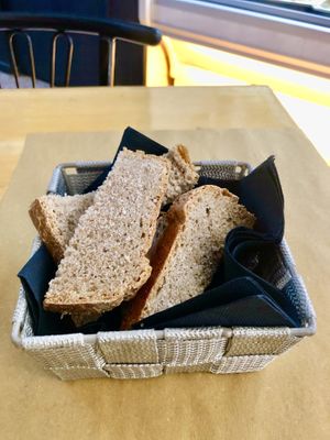 Bread basket   at Mensa Sana - Bistró 23 in Milan