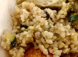 Mushroom risotto   at Mensa Sana - Bistró 23 in Milan