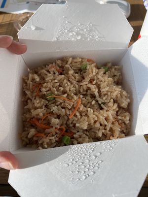 Vegan fried rice  at Stiks in Sarasota
