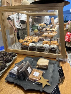 the crazy selection !!   at Tokyo Vegan Bakes in Tokyo