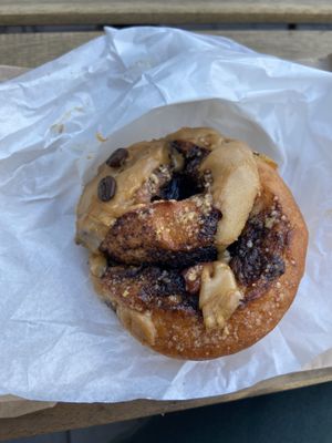 Coffee bun  at Tokyo Vegan Bakes in Tokyo