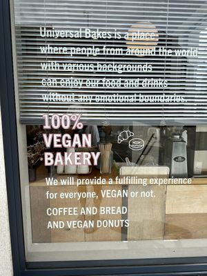 Signage   at Tokyo Vegan Bakes in Tokyo